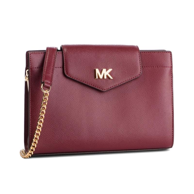 Oxblood - MICHAEL KORS Sac Bandoulière LG CONV