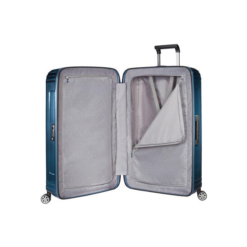 Valise Samsonite Neopulse 4 roues 69 cm - Bleu Métal