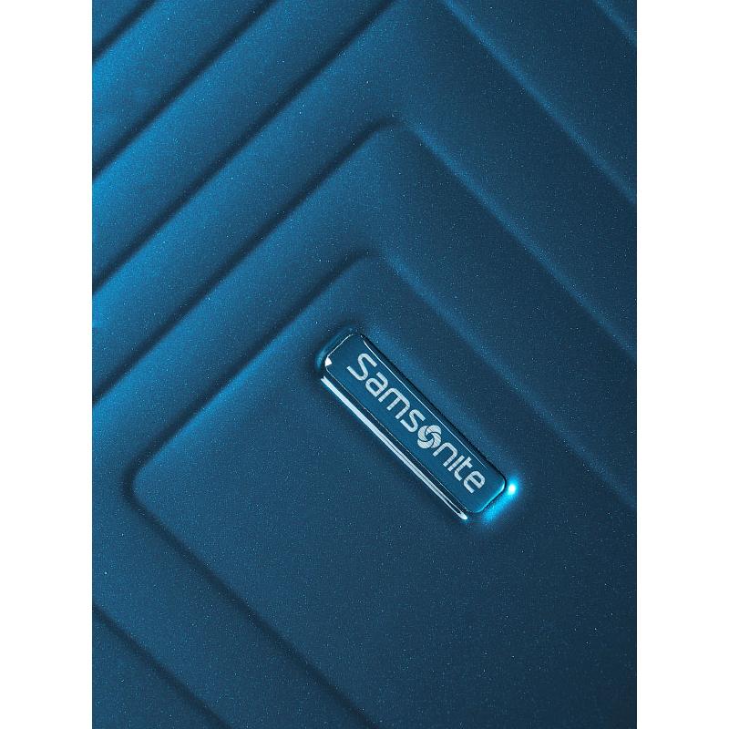 Valise Samsonite Neopulse 4 roues 75 cm - Bleu Métal