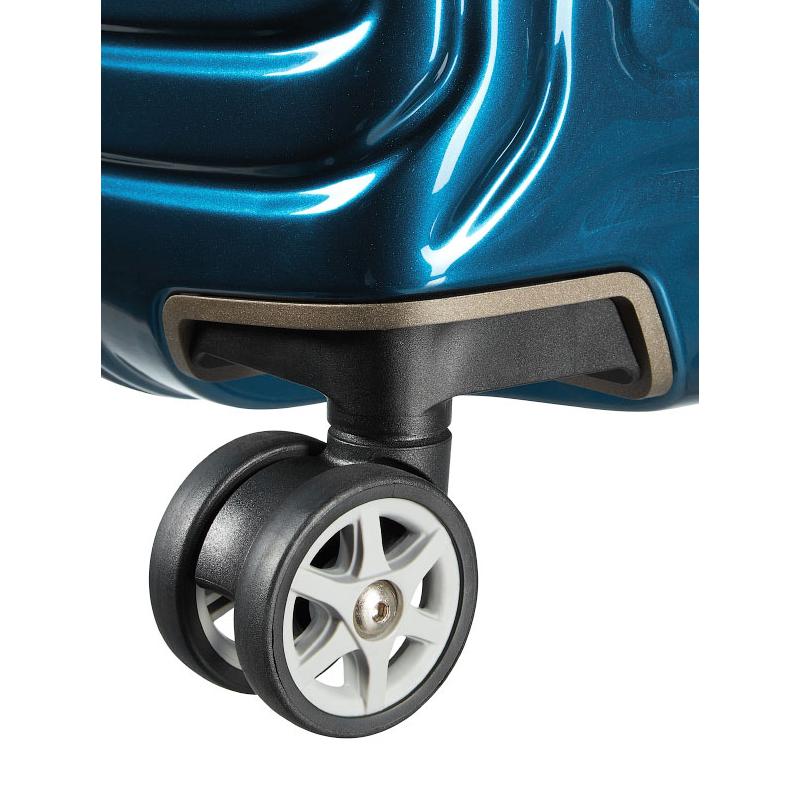 Valise Samsonite Neopulse 4 roues 75 cm - Bleu Métal