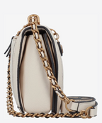 Beige - GUESS Sac à bandoulière abey surpiqué