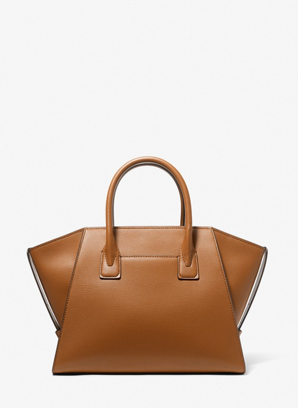 Camel - MICHAEL KORS Grand sac Avril en cuir à glissière supérieure Camel