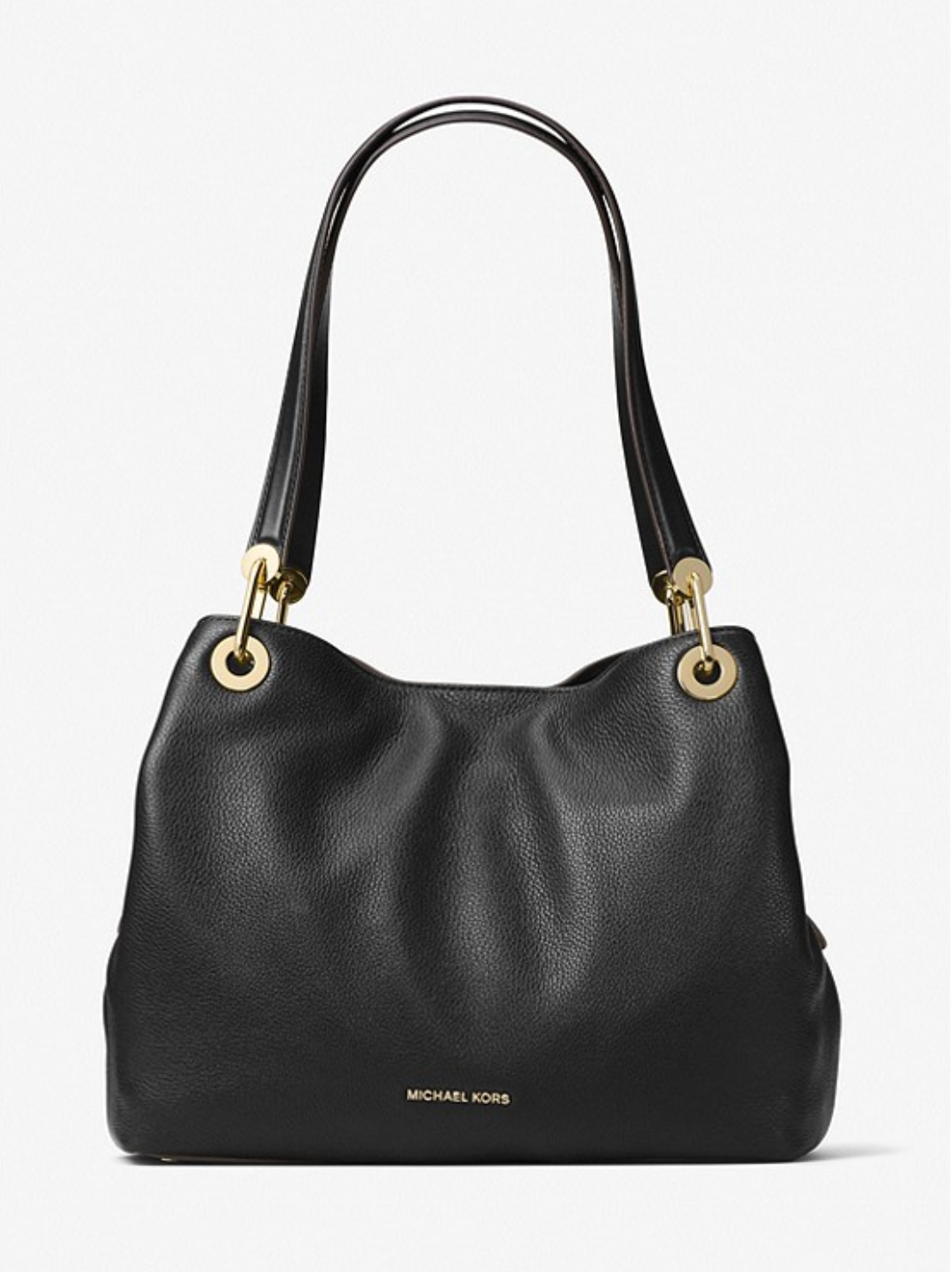 Camel - MICHAEL KORS Grand sac porté épaule Raven en cuir Camel