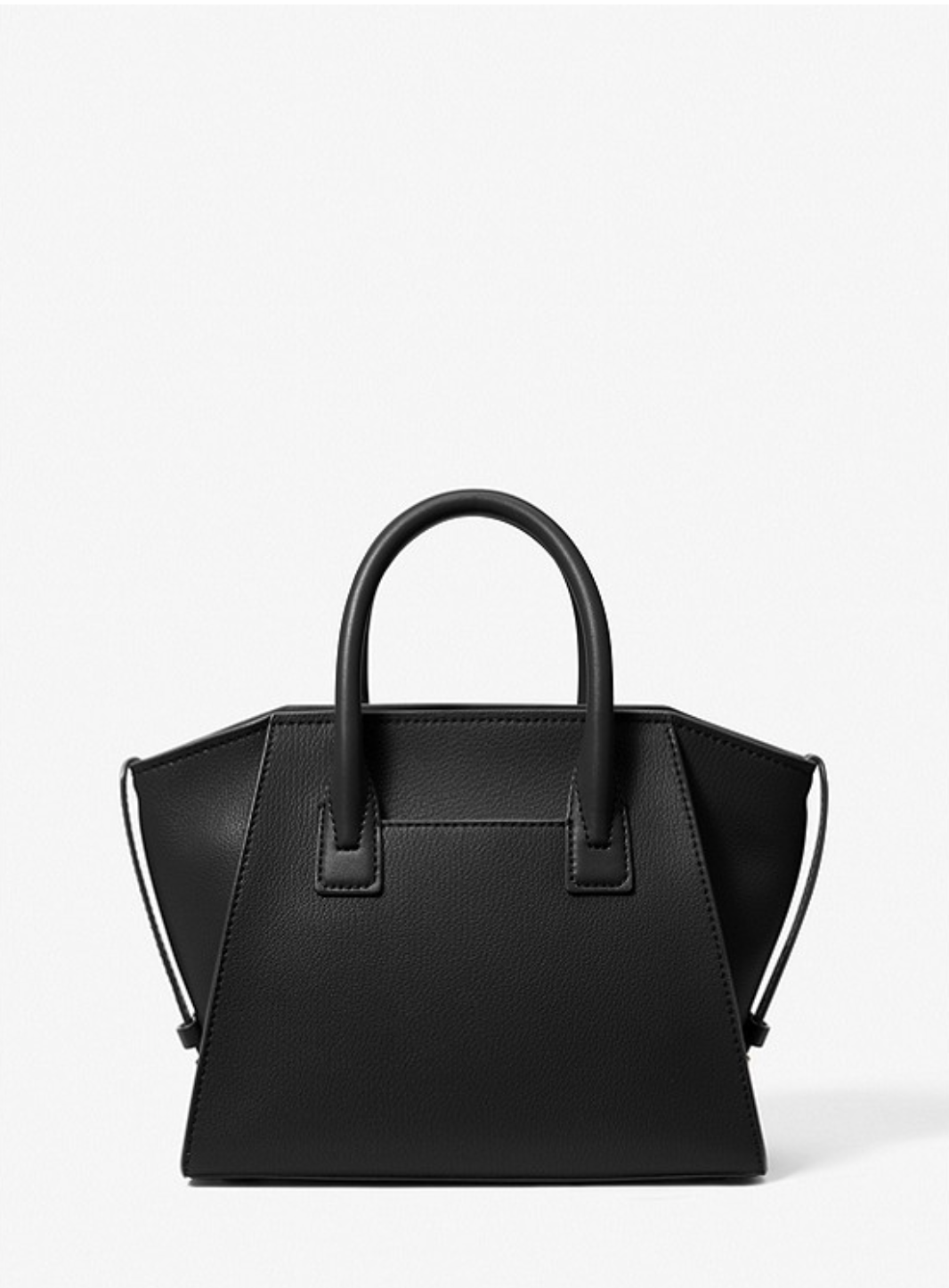 Noir - MICHAEL KORS Petit sac Avril en cuir à glissière supérieure Noir doré