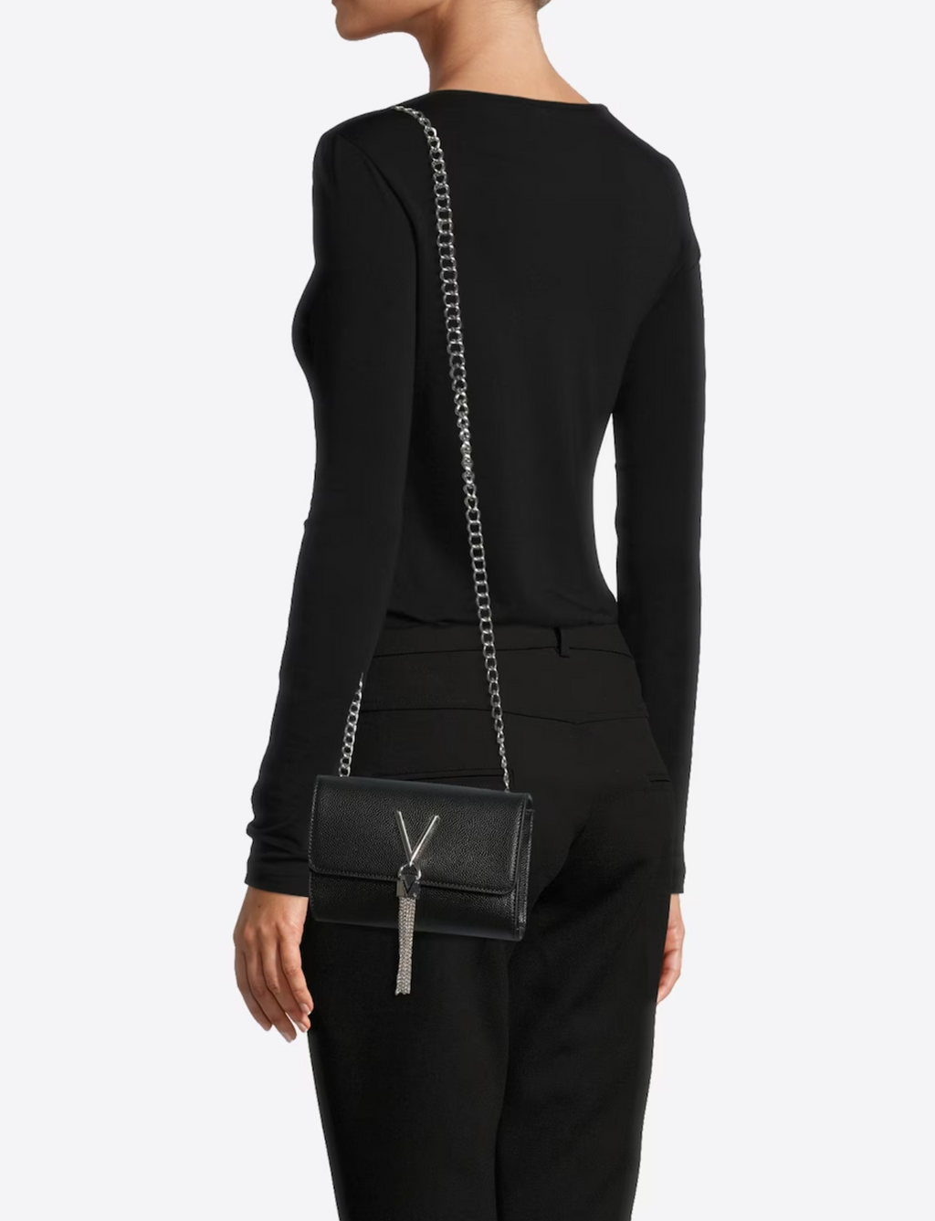 Noir argenté - VALENTINO Sac à bandoulière Divina