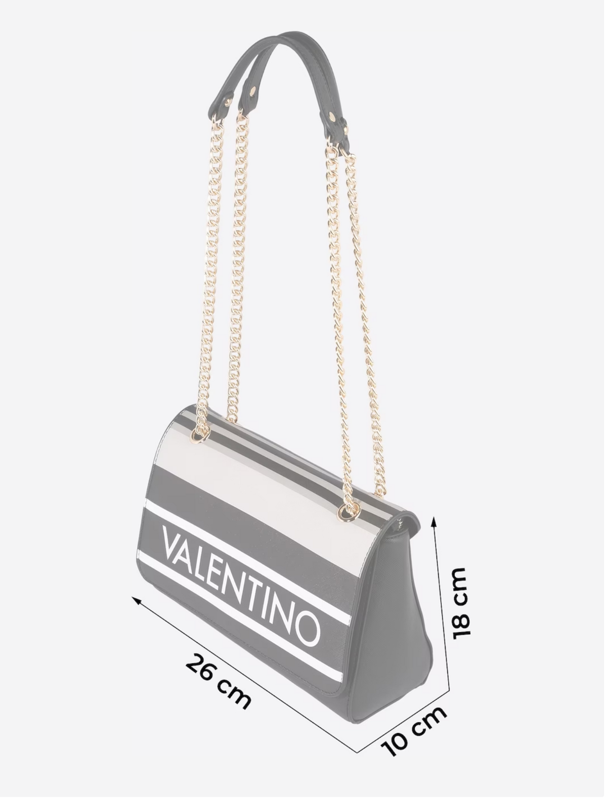 Bleu / gris - VALENTINO Sac bandoulière Island